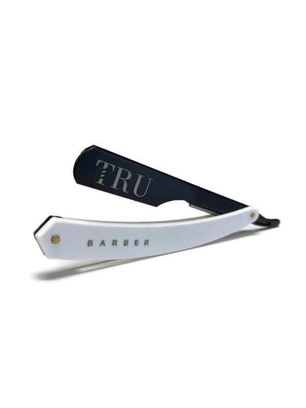 TRUBARBER RAZOR- WHITE/BLACK