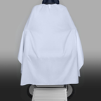 Capa de Peluquería  con Cuello de Silicona, 100% Poliéster