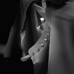 Mantella da parrucchiere con collo in silicone, 100% poliestere
